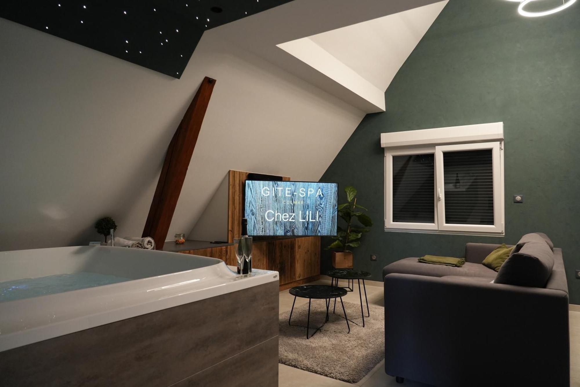 Gite Spa L'Atelier Emile - Spa Privatif - 5 Min Colmar Sainte-Croix-en-Plaine Exterior foto
